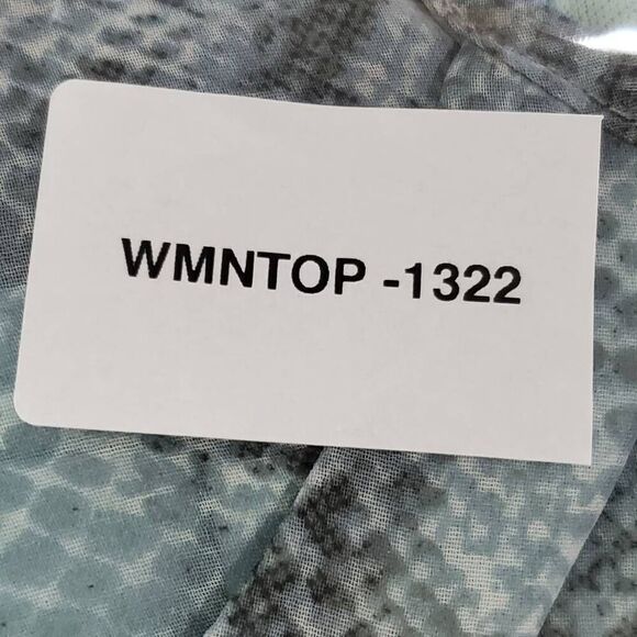 Alya XXS Blue Animal Print One-piece Romper - Picture 10 of 10